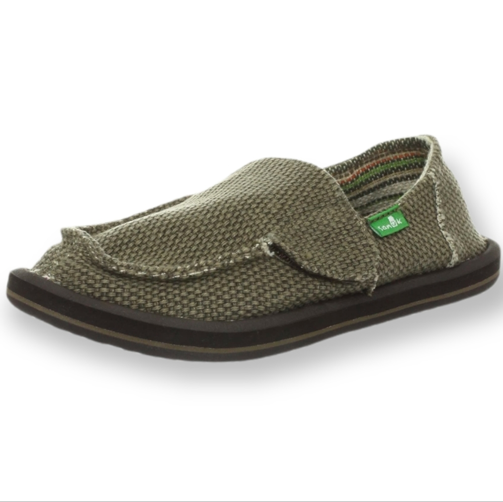 Sanuk Unisex-Child Vagabond Loafer Little Kids Size 13